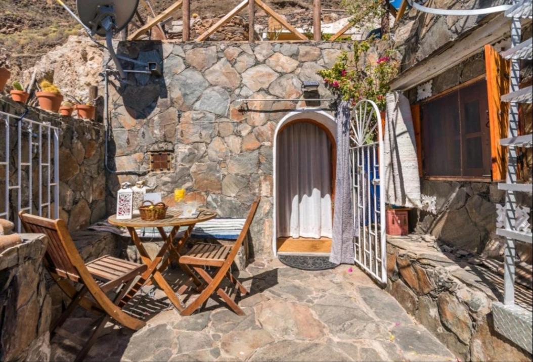 Silence'S Cave Rural House Villa Artenara Exterior photo