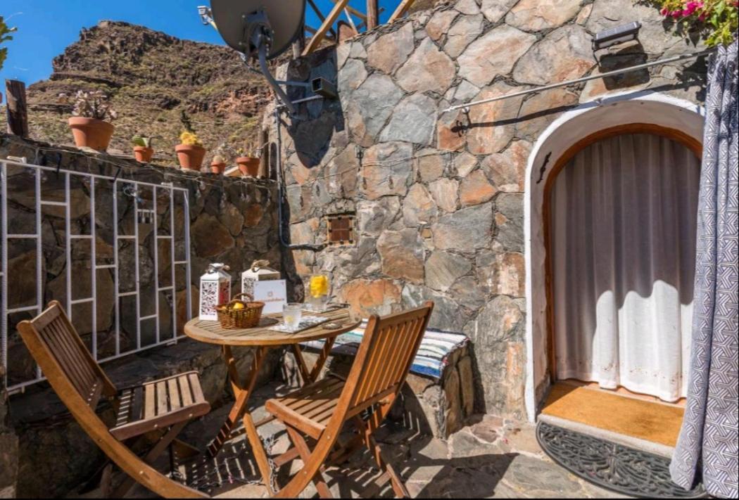 Silence'S Cave Rural House Villa Artenara Exterior photo
